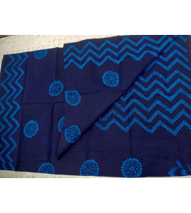 PL COTTON SAREES WITH WAX DOT PRINT DESIGNS