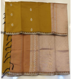 PL Salem Silk Finish Border Saree