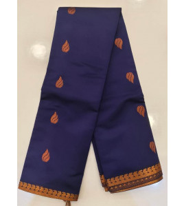 PL Salem Silk Finish Border Saree