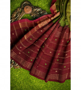 MANAMEDU COTTON SAREES WITH BLOUSE
