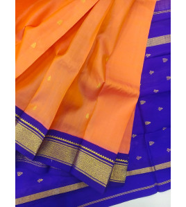 THIRUBHUVANAM HF ZARI SILK SAREE 550 MTS