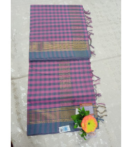 MANAMEDU COTTON SAREES WITH BLOUSE