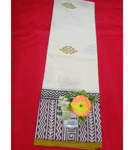 Pedalloom Block Printed Cotton Sarees