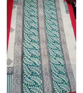 Pedalloom Block Printed Cotton Sarees