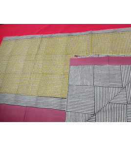 Pedalloom Block Printed Cotton Sarees