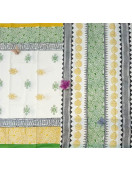 Pedalloom Block Printed Cotton Sarees