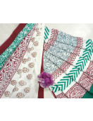 Pedalloom Block Printed Cotton Sarees