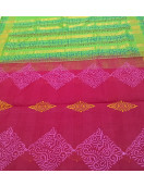 MANAMEDU BLOCK PRINTED SAREES WITH BLOUSE