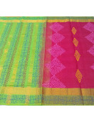 MANAMEDU BLOCK PRINTED SAREES WITH BLOUSE