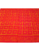 PL COTTON SAREES WITH SOLID WAX CRACK DESIGNS