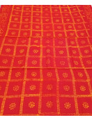 PL COTTON SAREES WITH SOLID WAX CRACK DESIGNS