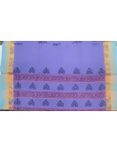 PL Salem Sarees Hand Block Printed Saree