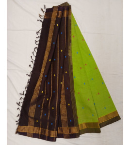 MANAMEDU COTTON SAREES WITH BLOUSE