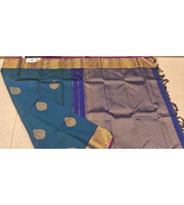 ARNI SILK HALF FINE ZARI SAREE WITH BLOUSE