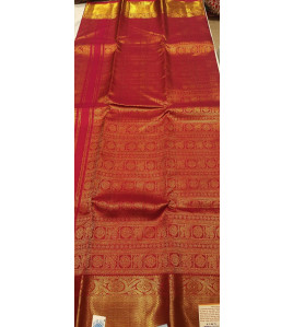 ARNI SILK HALF FINE ZARI SAREE WITH BLOUSE