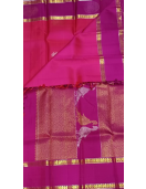 ARNI SILK HALF FINE ZARI SAREE WITH BLOUSE