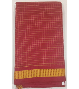 ARNI SILK HALF FINE ZARI SAREE WITH BLOUSE