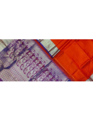 ARNI SILK HALF FINE ZARI SAREE WITH BLOUSE