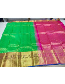 ARNI SILK HALF FINE ZARI SAREE WITH BLOUSE