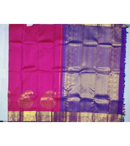 ARNI SILK HALF FINE ZARI SAREE WITH BLOUSE