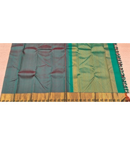ARNI SILK HALF FINE ZARI SAREE WITH BLOUSE