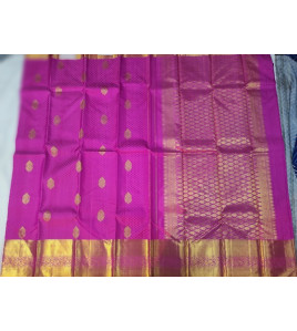 ARNI SILK HALF FINE ZARI SAREE WITH BLOUSE