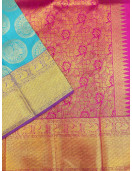 ARNI SILK HALF FINE ZARI SAREE WITH BLOUSE
