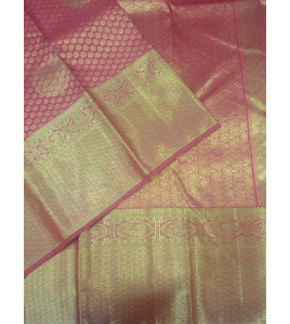 ARNI SILK HALF FINE ZARI SAREE WITH BLOUSE