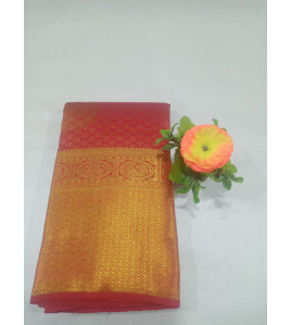 ARNI SILK HALF FINE ZARI SAREE WITH BLOUSE