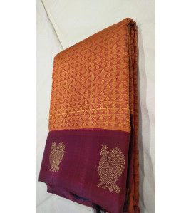 SAREES KPM SILK WITH BLOUSE A