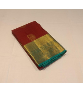 ARNI SILK HALF FINE ZARI SAREE WITH BLOUSE