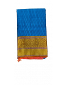 ARNI SILK HALF FINE ZARI SAREE WITH BLOUSE