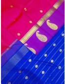 ARNI SILK HALF FINE ZARI SAREE WITH BLOUSE