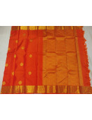 ARNI SILK HALF FINE ZARI SAREE WITH BLOUSE