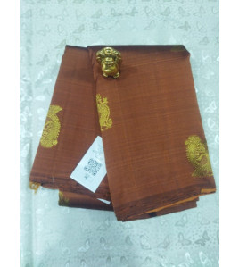ARNI SILK HALF FINE ZARI SAREE WITH BLOUSE