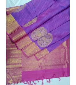 ARNI SILK HALF FINE ZARI SAREE WITH BLOUSE