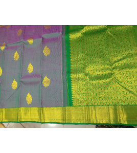 ARNI SILK HALF FINE ZARI SAREE WITH BLOUSE