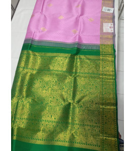 ARNI SILK HALF FINE ZARI SAREE WITH BLOUSE