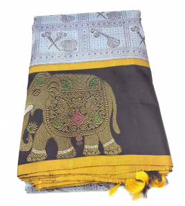 SAREES KPM SILK WITH BLOUSE