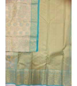 ARNI SILK HALF FINE ZARI SAREE WITH BLOUSE