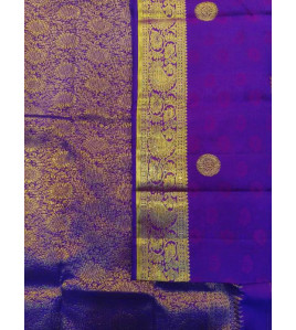 ARNI SILK HALF FINE ZARI SAREE WITH BLOUSE