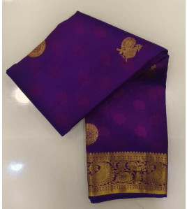 ARNI SILK HALF FINE ZARI SAREE WITH BLOUSE