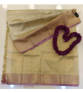ARNI SILK HALF FINE ZARI SAREE WITH BLOUSE
