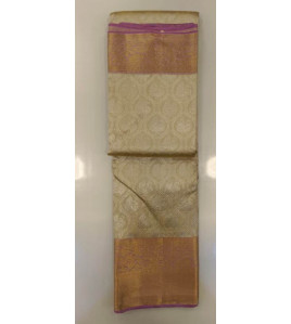 ARNI SILK HALF FINE ZARI SAREE WITH BLOUSE