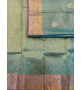 ARNI SILK HALF FINE ZARI SAREE WITH BLOUSE