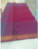 Cotton Saree With Blouse