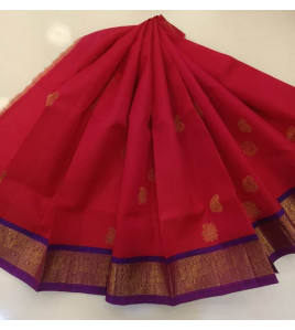 Pure Zari Silk Pavadai 79Cmx230cms