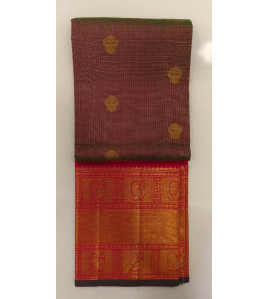 HF Zari Silk Pavadai 103 Cms x 270 Cms