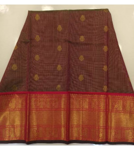 HF Zari Silk Pavadai 103 Cms x 270 Cms