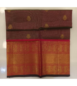 HF Zari Silk Pavadai 103 Cms x 270 Cms